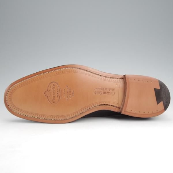 未使用★チャーチ 65F/UK6.5【定価￥176,000-★コンサル/CONSUL】173ラスト/ストレートチップ/黒/メンズ/Church'★j963
