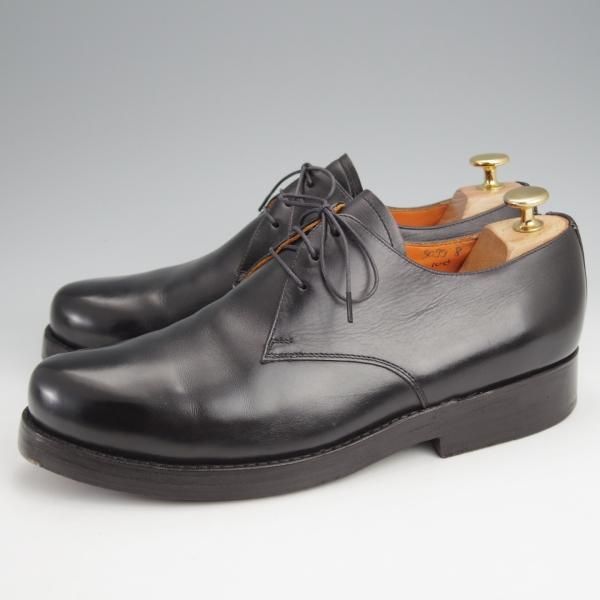 極美品★(独)ハインリッヒ・ディンケラッカー SIZE 8【貴重★コムデギャルソン別注/ジュンヤワタナベ】RIO/リオ/プレーントゥ/黒★j964