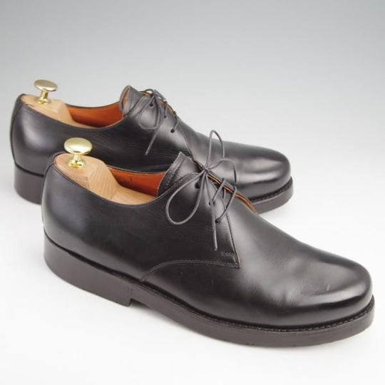 極美品★(独)ハインリッヒ・ディンケラッカー SIZE 8【貴重★コムデギャルソン別注/ジュンヤワタナベ】RIO/リオ/プレーントゥ/黒★j964