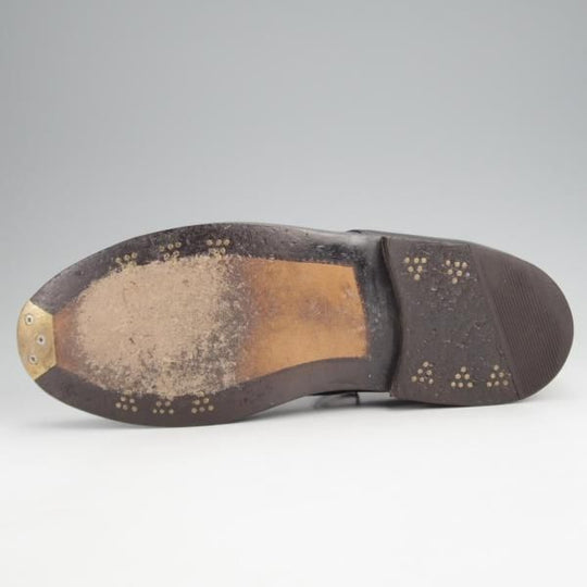 極美品★(独)ハインリッヒ・ディンケラッカー SIZE 8【貴重★コムデギャルソン別注/ジュンヤワタナベ】RIO/リオ/プレーントゥ/黒★j964