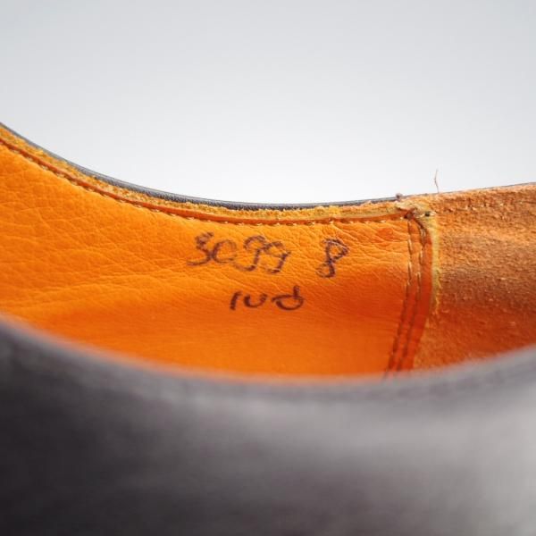 極美品★(独)ハインリッヒ・ディンケラッカー SIZE 8【貴重★コムデギャルソン別注/ジュンヤワタナベ】RIO/リオ/プレーントゥ/黒★j964