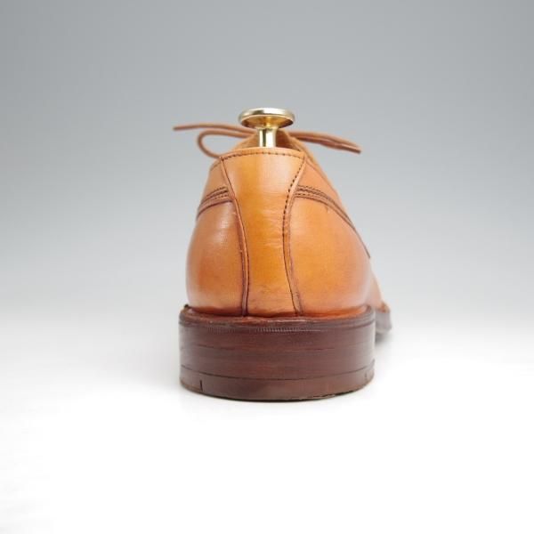 美品★クロケット&ジョーンズ 7E【貴重★ヴェルトショーン製法(ケンゴン同仕様)/VELDT】カーフ/薄茶/メンズ/Crockett&Jones★j965