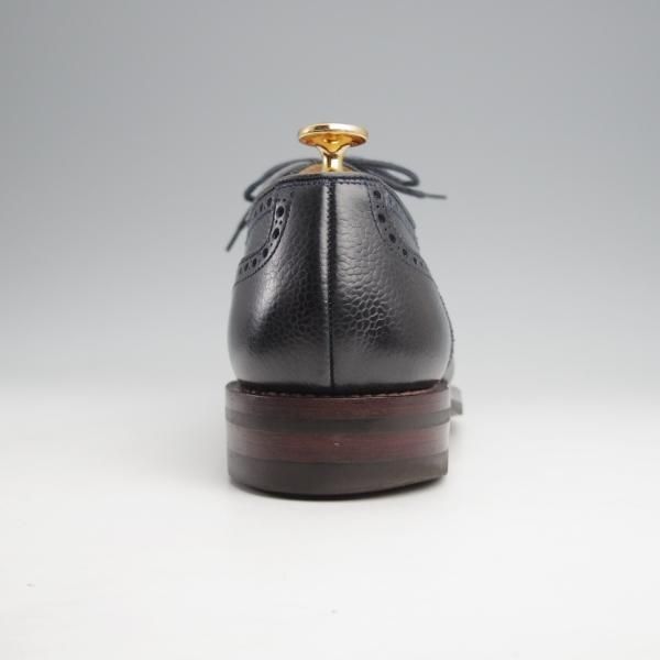 極上★クロケット&ジョーンズ UK7/US7.5D【ダイナイトソール★ブルックスブラザーズ別注/Peal&co】240ラスト/紺/Crockett&Jones★j966