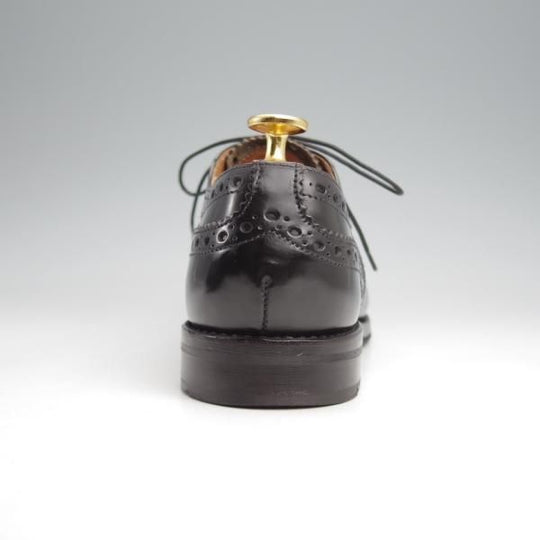 美品★チャーチ(レディース) SIZE 38【定価￥176,000-★バーウッド/BURWOOD WG】ポリッシュドバインダーカーフ/黒/Church's★j967
