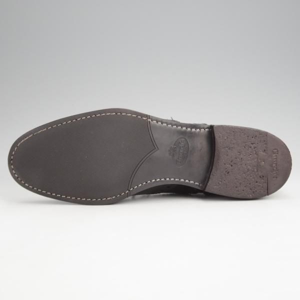 美品★チャーチ(レディース) SIZE 38【定価￥176,000-★バーウッド/BURWOOD WG】ポリッシュドバインダーカーフ/黒/Church's★j967