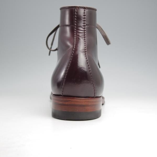 極美品★オールデン 7.5D【現行定価19万円程度★コードバン仕様/モディファイドラスト】N8804H/レースアップブーツ/赤茶/ALDEN★j969