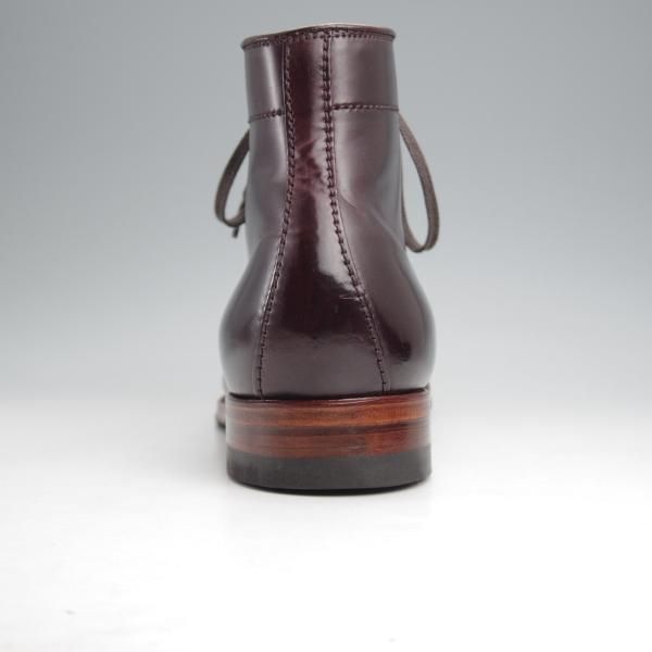 極美品★オールデン 7.5D【現行定価19万円程度★コードバン仕様/モディファイドラスト】N8804H/レースアップブーツ/赤茶/ALDEN★j969
