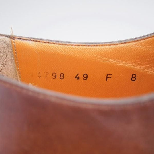 ★(伊)サントーニ SIZE 8【★ダブルモンク/14798】カーフ/濃茶/メンズ/Santoni★j971