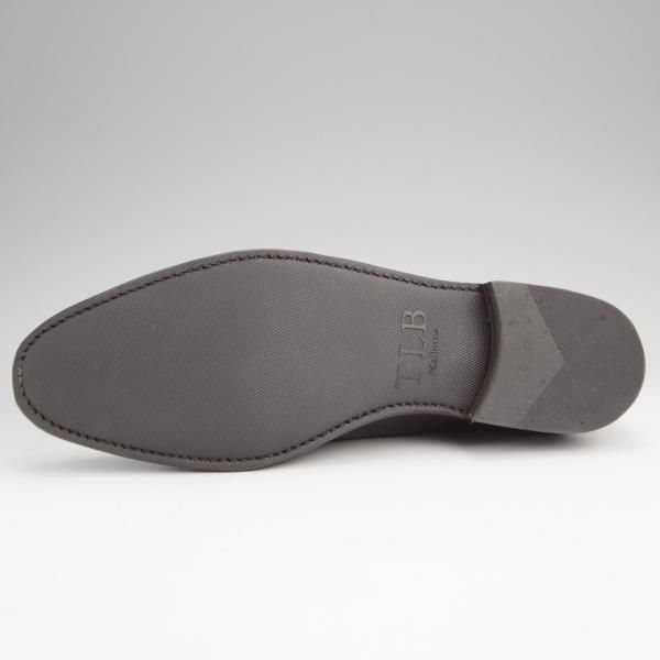ほぼ試着程度★(スペイン製)TLB Mallorca/ティーエルビー SIZE 6.5【定価￥55,000-★ストレートチップ/502】ボックスカーフ/黒★j974