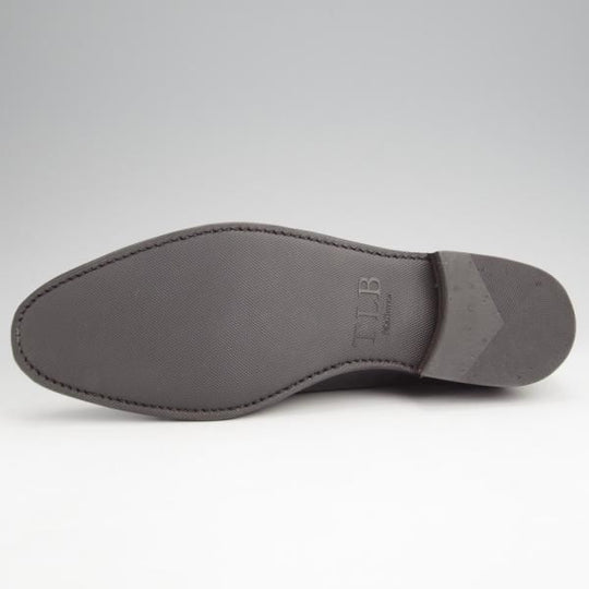 ほぼ試着程度★(スペイン製)TLB Mallorca/ティーエルビー SIZE 6.5【定価￥55,000-★ストレートチップ/502】ボックスカーフ/黒★j974