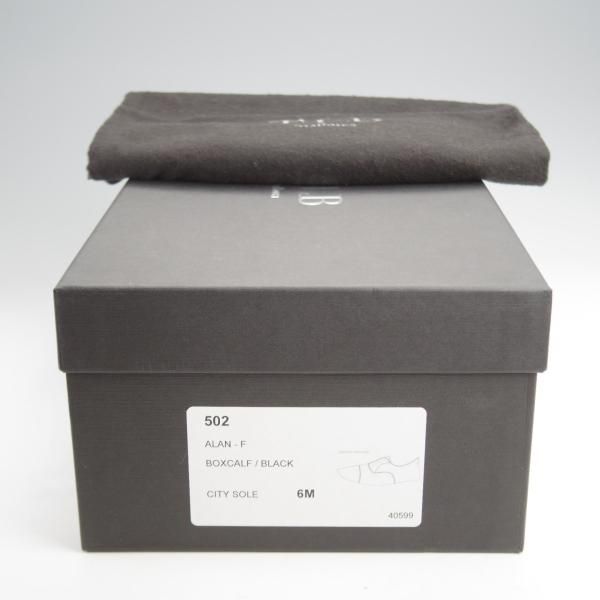 ほぼ試着程度★(スペイン製)TLB Mallorca/ティーエルビー SIZE 6.5【定価￥55,000-★ストレートチップ/502】ボックスカーフ/黒★j974