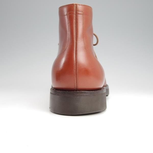 極上★ジョンロブ 8.5E【★チャッカブーツ/KENT/8695ラスト】ケント/アシュビーソール/シボ革/チェスナット/茶/JOHN LOBB★j976