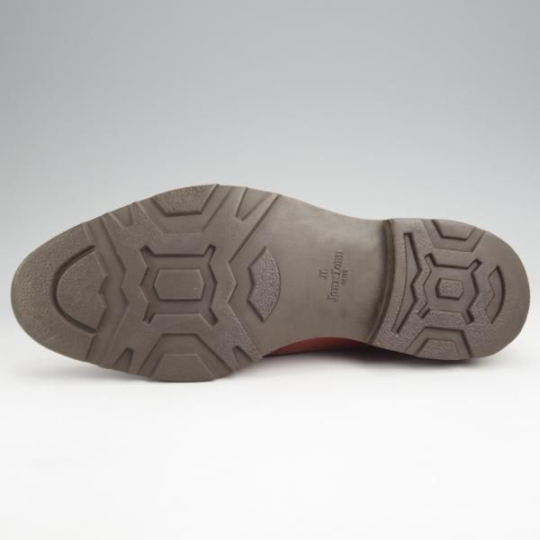 極上★ジョンロブ 8.5E【★チャッカブーツ/KENT/8695ラスト】ケント/アシュビーソール/シボ革/チェスナット/茶/JOHN LOBB★j976