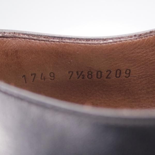 未使用★(スペイン製)カルミナ SIZE 7.5【定価￥78,840-★トレーディングポスト別注/80209】サイドエラスティック/黒/CARMINA★j977