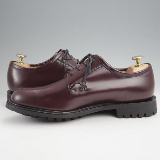 未使用★チャーチ 60G/UK6【コマンドソール仕様★NEWBRIDGE/103ラスト】5都市ロゴ/プレーントゥ/赤茶/Church'★j978