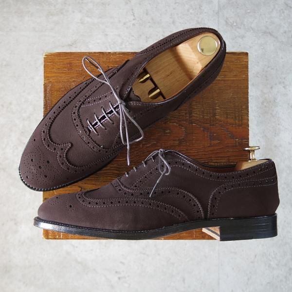 オールデン 9D【フルブローグ/904/ハンプトンラスト/スエード】 | 高級