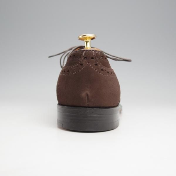 未使用★オールデン 9D【現行定価13万円以上★フルブローグ/904/ハンプトンラスト】Hampton/スエード/濃茶/メンズ/ALDEN★j981