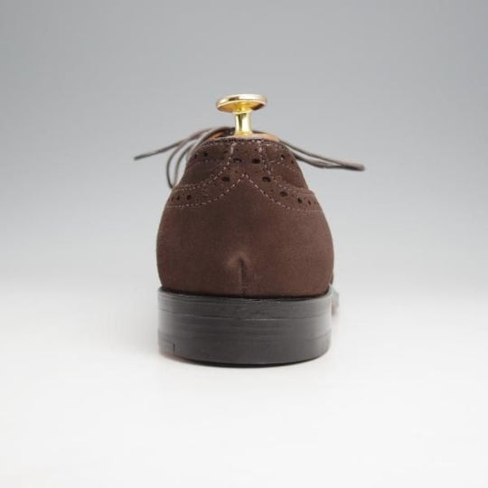 未使用★オールデン 9D【現行定価13万円以上★フルブローグ/904/ハンプトンラスト】Hampton/スエード/濃茶/メンズ/ALDEN★j981