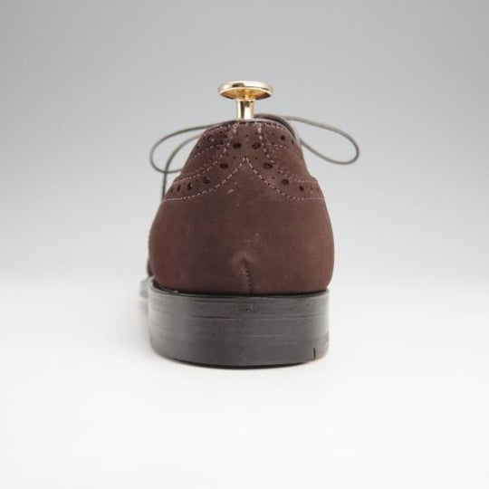 未使用★オールデン 9D【現行定価13万円以上★フルブローグ/904/ハンプトンラスト】Hampton/スエード/濃茶/メンズ/ALDEN★j981