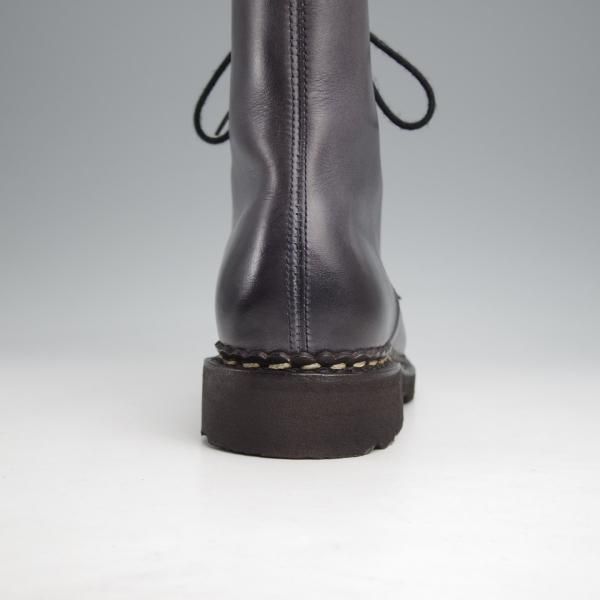 極美品★パラブーツ(レディース) SIZE 4【貴重★ブーツ仕様のシャンボード/BEAULIEU】Uチップ/紺/BEAMS BOY別注/Paraboot★j982