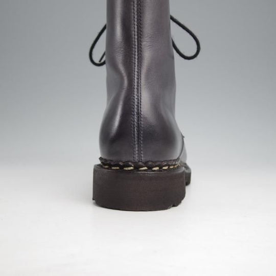 極美品★パラブーツ(レディース) SIZE 4【貴重★ブーツ仕様のシャンボード/BEAULIEU】Uチップ/紺/BEAMS BOY別注/Paraboot★j982