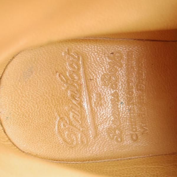 極美品★パラブーツ(レディース) SIZE 4【貴重★ブーツ仕様のシャンボード/BEAULIEU】Uチップ/紺/BEAMS BOY別注/Paraboot★j982