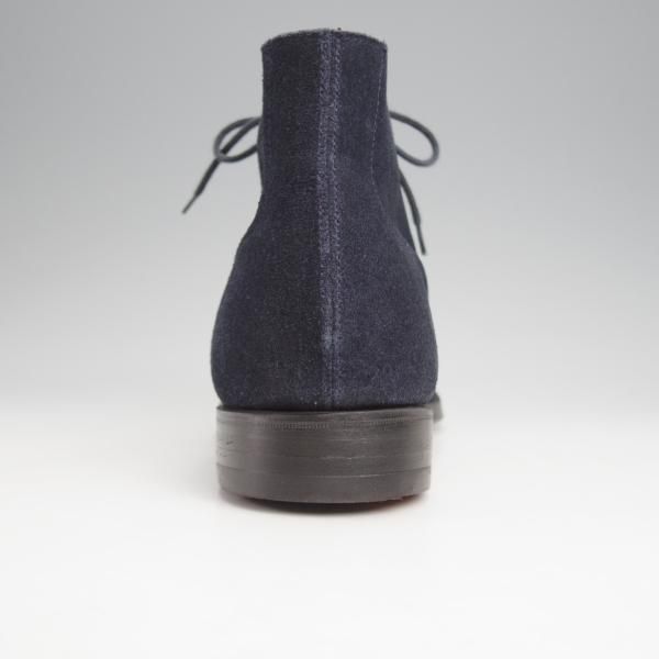 未使用★クロケット&ジョーンズ 7E【定価￥74,800-★チャッカブーツ/CHUKKA】200ラスト/スエード/紺/Crockett&Jones★j986