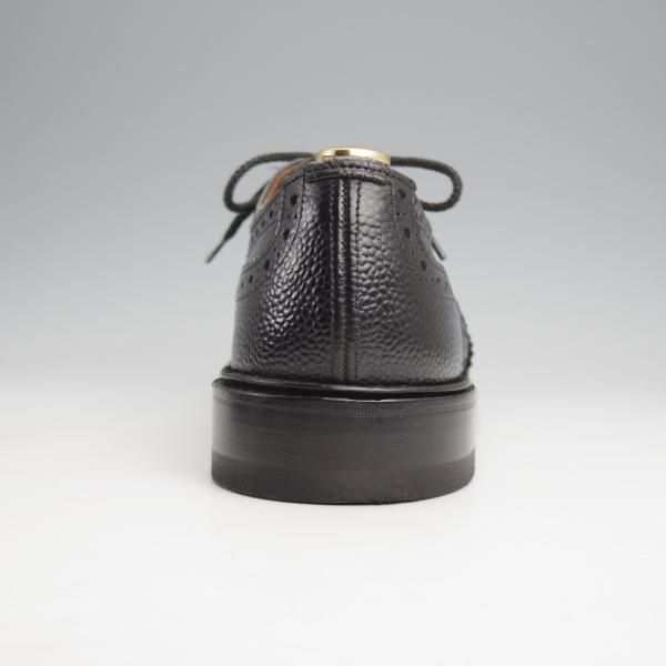 ★トリッカーズ SIZE 6.5【定価￥121,000-★バートン同系モデル/ILKLEY】カントリーシューズ/グレインレザー/黒/メンズ/Tricker's★j988