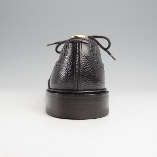 ★トリッカーズ SIZE 6.5【定価￥121,000-★バートン同系モデル/ILKLEY】カントリーシューズ/グレインレザー/黒/メンズ/Tricker's★j988