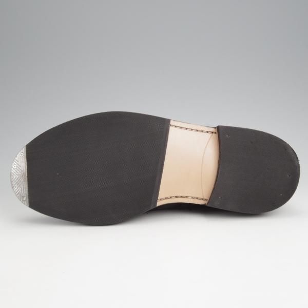 ★トリッカーズ SIZE 6.5【定価￥121,000-★バートン同系モデル/ILKLEY】カントリーシューズ/グレインレザー/黒/メンズ/Tricker's★j988