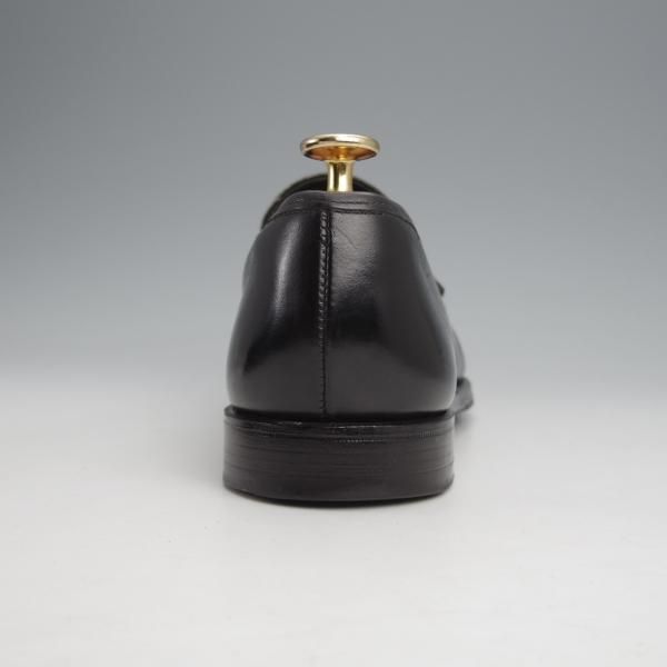 極上★クロケット&ジョーンズ 6E【定価￥86,900-★HARVARD 2/ハーバード】コインローファー/376ラスト/カーフ/黒/Crockett&Jones★j989