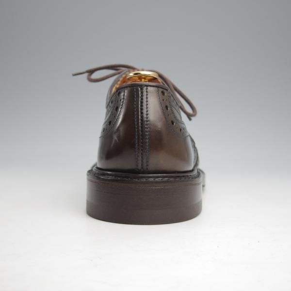 極上★トリッカーズ SIZE 6.5【現行定価￥165,000-★コードバン/BOURTON】バートン/m5633/深緑〜茶/カントリーシューズ/Tricker's★j990