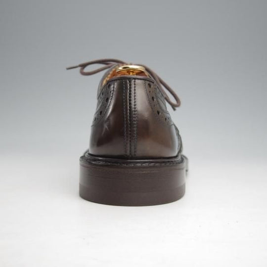 極上★トリッカーズ SIZE 6.5【現行定価￥165,000-★コードバン/BOURTON】バートン/m5633/深緑〜茶/カントリーシューズ/Tricker's★j990