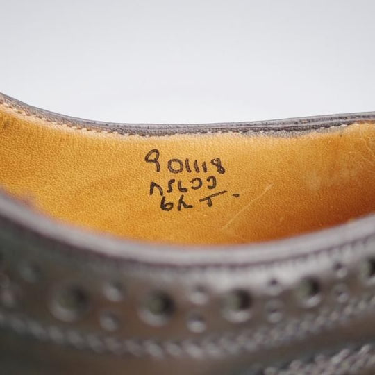 極上★トリッカーズ SIZE 6.5【現行定価￥165,000-★コードバン/BOURTON】バートン/m5633/深緑〜茶/カントリーシューズ/Tricker's★j990
