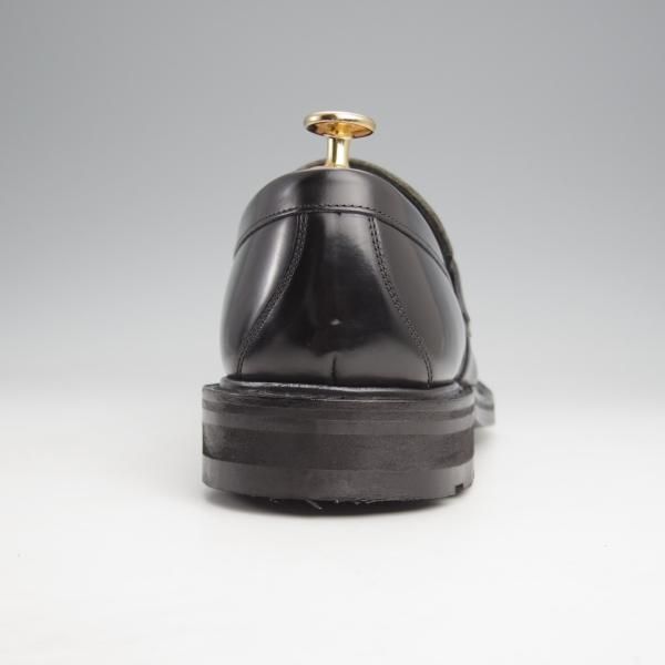 極美品★チャーチ 85F/UK8.5【★CAPSTONE 2/コインローファー】126ラスト/ポリッシュドバインダーカーフ/黒/メンズ/Church'★j991