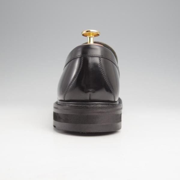 極美品★チャーチ 85F/UK8.5【★CAPSTONE 2/コインローファー】126ラスト/ポリッシュドバインダーカーフ/黒/メンズ/Church'★j991