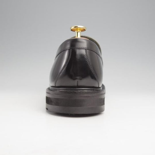 極美品★チャーチ 85F/UK8.5【★CAPSTONE 2/コインローファー】126ラスト/ポリッシュドバインダーカーフ/黒/メンズ/Church'★j991