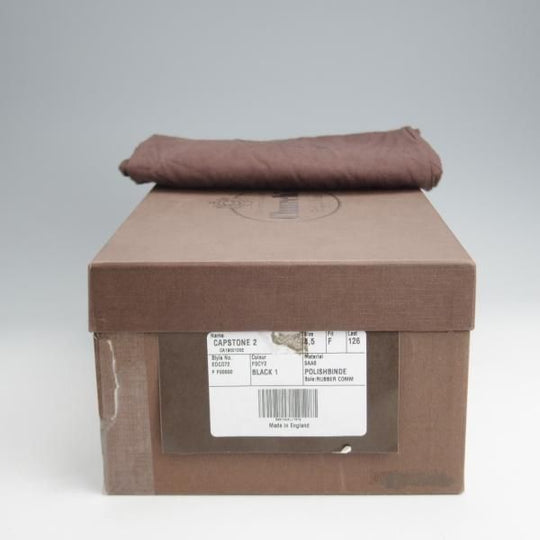 極美品★チャーチ 85F/UK8.5【★CAPSTONE 2/コインローファー】126ラスト/ポリッシュドバインダーカーフ/黒/メンズ/Church'★j991