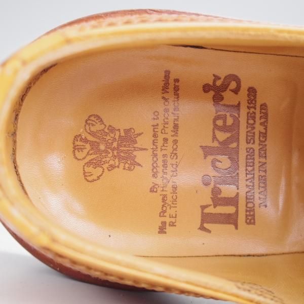 極上★トリッカーズ SIZE 6.5【定価￥121,000-★ダイナイトソール/BOURTON/エイコンアンティーク】カントリーシューズ/Tricker's★j992