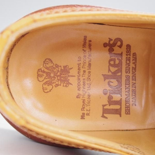 極上★トリッカーズ SIZE 6.5【定価￥121,000-★ダイナイトソール/BOURTON/エイコンアンティーク】カントリーシューズ/Tricker's★j992