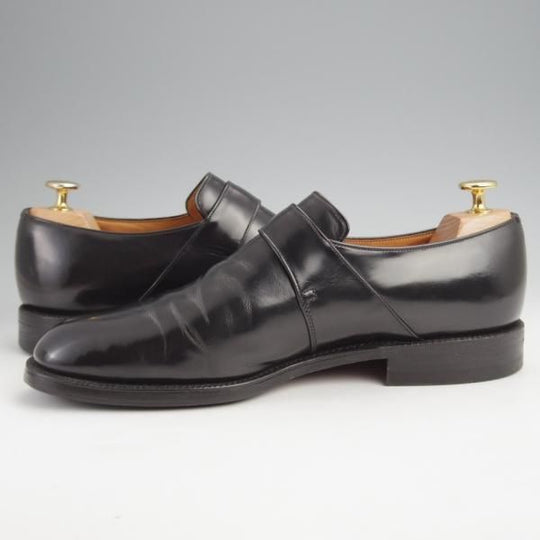 極上★チャーチ 80F/UK8【現行定価￥181,500-★旧チャーチ/73ラスト/ブックバインダーカーフ】Westbury/3都市ロゴ/黒/Church's★j994