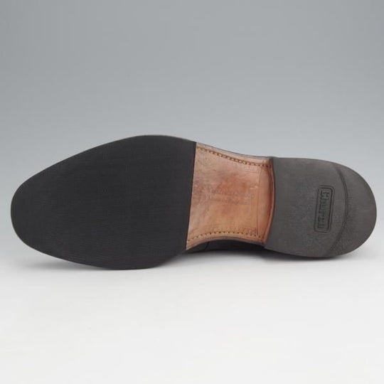 極上★チャーチ 80F/UK8【現行定価￥181,500-★旧チャーチ/73ラスト/ブックバインダーカーフ】Westbury/3都市ロゴ/黒/Church's★j994