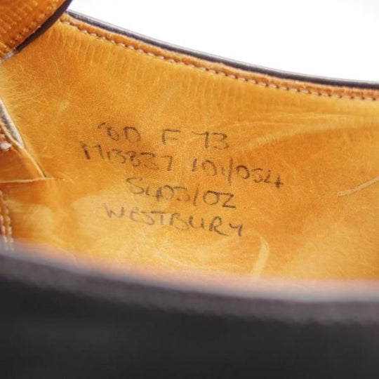 極上★チャーチ 80F/UK8【現行定価￥181,500-★旧チャーチ/73ラスト/ブックバインダーカーフ】Westbury/3都市ロゴ/黒/Church's★j994