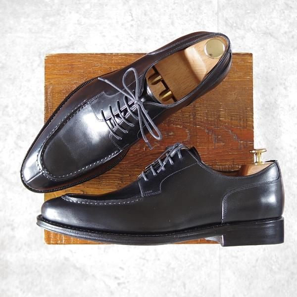 未使用★ジャランスリワヤ SIZE 8【定価￥39,600-★Uチップ/98951】カーフ/黒/メンズ/JALAN SRIWIJAWA★j996