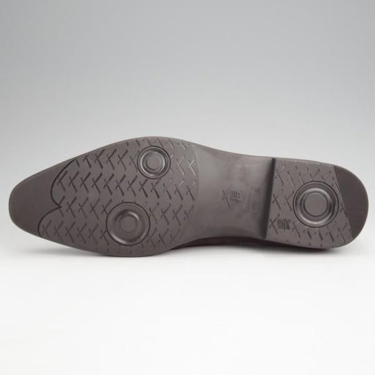 未使用★三陽山長 SIZE 43【定価￥36,300-★タッセルローファー/新介】スエード/濃茶/メンズ/Sanyo Yamacho★j997