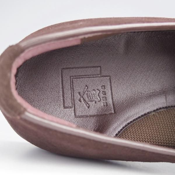 未使用★三陽山長 SIZE 43【定価￥36,300-★タッセルローファー/新介】スエード/濃茶/メンズ/Sanyo Yamacho★j997