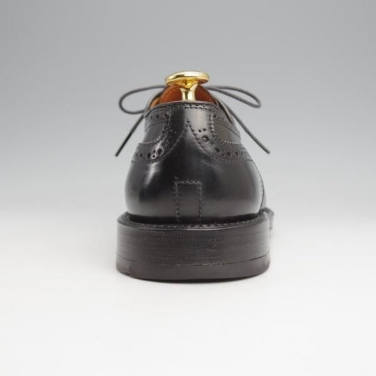 美品★オールデン 6D【現行定価17万円程度★コードバン仕様/セミブローグ】2146/アバディーンラスト/黒/ALDEN★k002