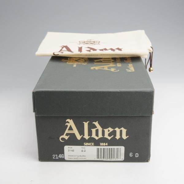 オールデン 6D【現行定価17万円程度☆コードバン仕様/セミブローグ