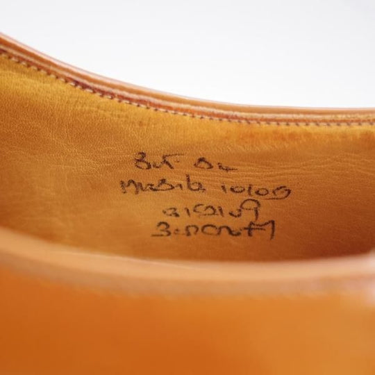 ★チャーチ 80F/UK8【旧チャーチ★ブックバインダーカーフ/3都市ロゴ】84ラスト/Barcroft/パンチドキャップトゥ/茶/Church's★k004