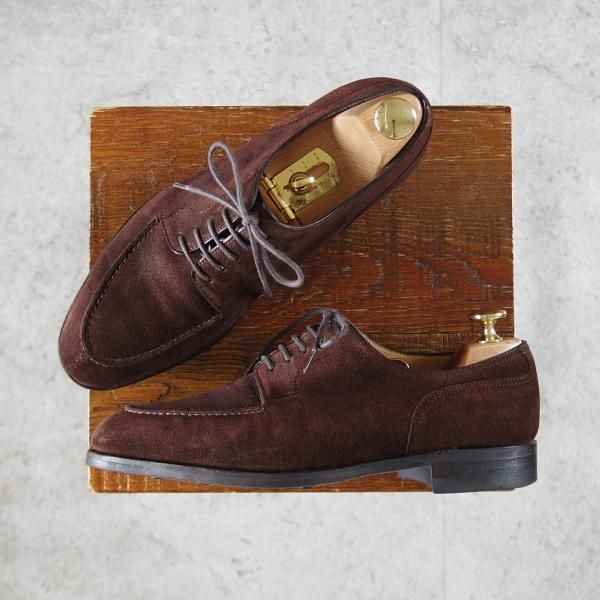 ★ジョンロブ 5D【名作★CHAMBORD 2/スキンステッチ仕様/8695ラスト】ダイナイトソール/シャンボード/Uチップ/濃茶/メンズ/JOHN LOBB★k005